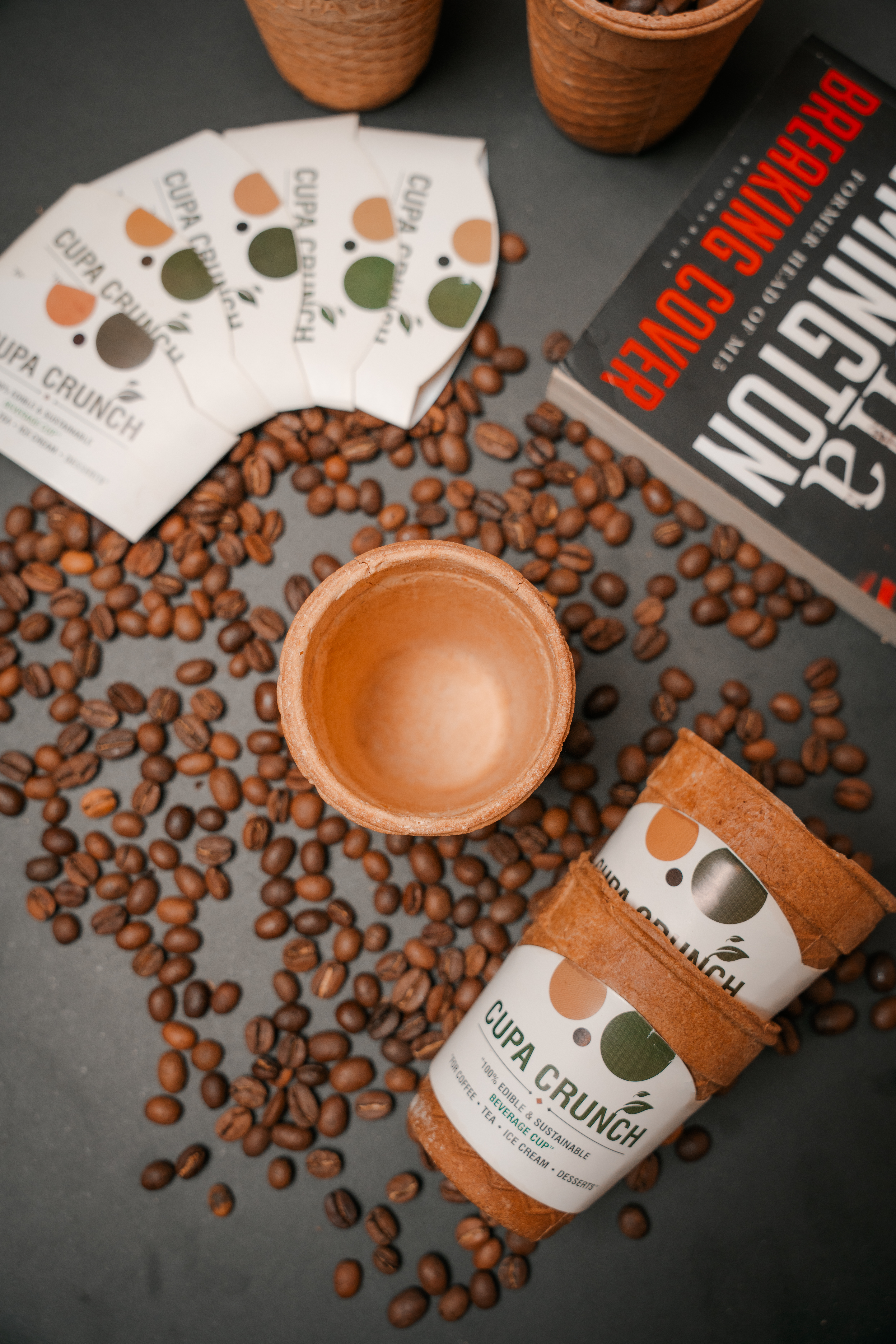 Cinnamon Cupa Crunch edible cups